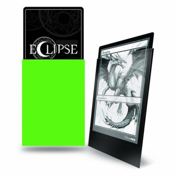 Ultra Pro: Eclipse standard sleeves, Lime Green, 100 ct.