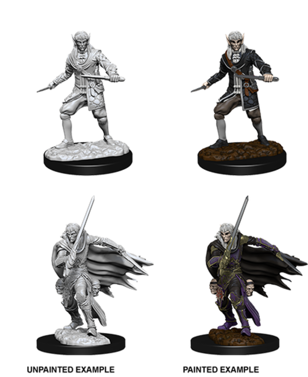 Pathfinder Battles – Deep Cuts Unpainted Miniatures: Male Elf Rogue