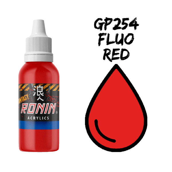 Pintura Ronin: Fluo Red GP254