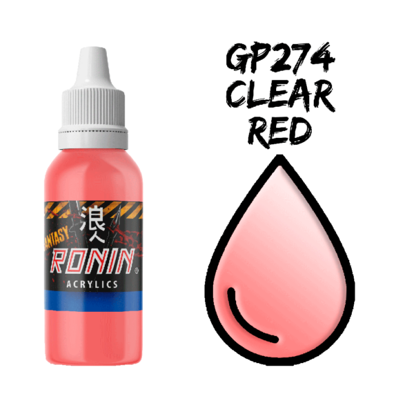 Pintura Ronin: Clear Red GP274