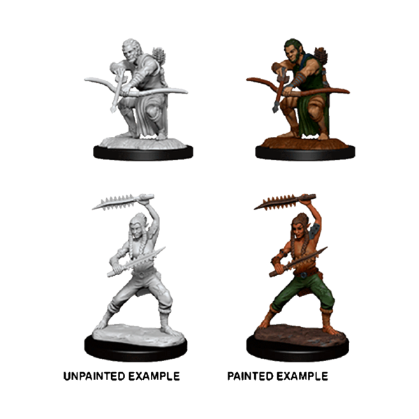 D&D Nolzur's Marvelous Unpainted Minis: Wildhunt Shifter Rangers