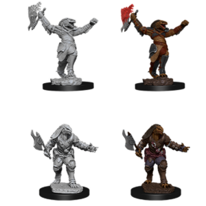 D&D Nolzur’s Marvelous Unpainted Minis: Female Dragonborn Fighter
