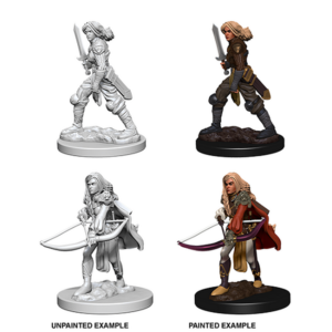 D&D Nolzur’s Marvelous Unpainted Minis: Female Human Fighter