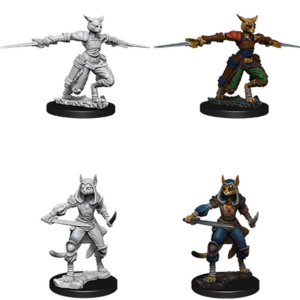 D&D Nolzur’s Marvelous Unpainted Minis: Female Tabaxi Rogue