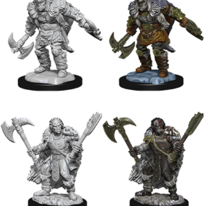 D&D Nolzur’s Marvelous Unpainted Minis: Male Half-Orc Barbarian