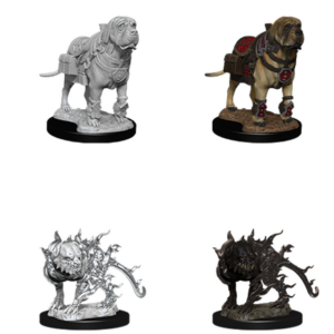 D&D Nolzur’s Marvelous Unpainted Minis: Mastif & Shadow Mastif