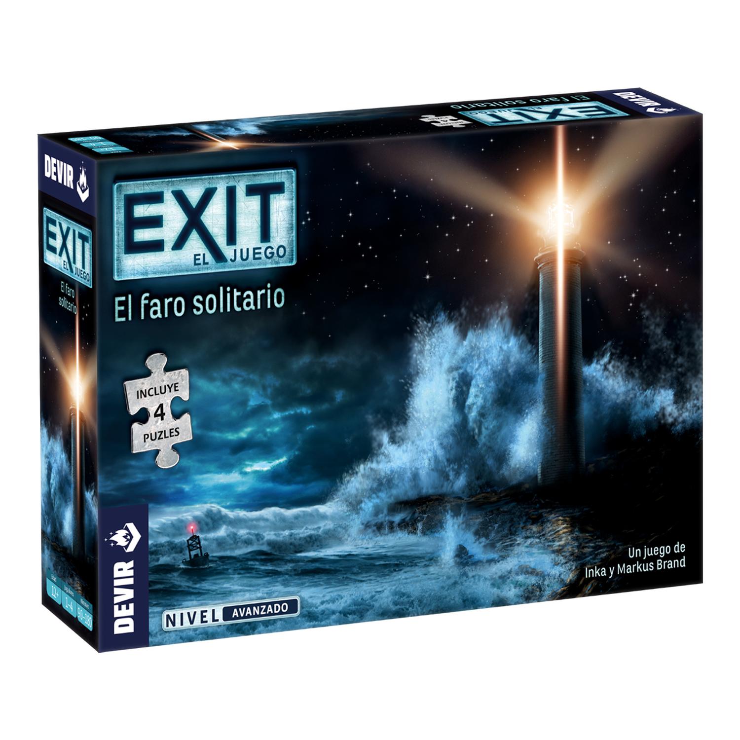 EXIT Puzzle 02 - El Faro Solitario - Nivel : Avanzado