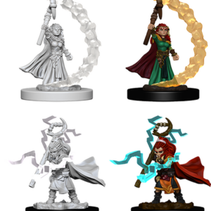 Pathfinder Battles - Deep Cuts Unpainted Miniatures: Female Gnome Sorcerer