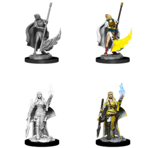 Pathfinder Battles - Deep Cuts Unpainted Miniatures: Female Human Oracle (Magic User)