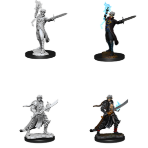 Pathfinder Battles - Deep Cuts Unpainted Miniatures: Male Elf Magus (Magic User)