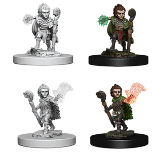 Pathfinder Battles - Deep Cuts Unpainted Miniatures: Male Gnome Druid