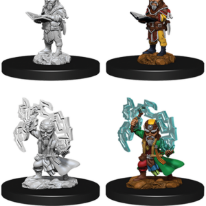 Pathfinder Battles - Deep Cuts Unpainted Miniatures: Male Gnome Sorcerer