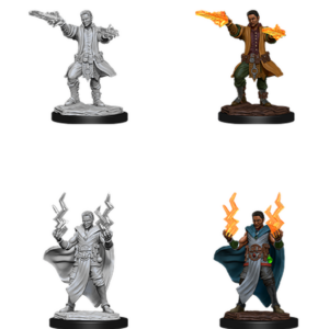 Pathfinder Battles - Deep Cuts Unpainted Miniatures: Male Human Sorcerer