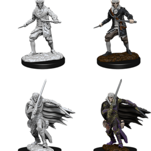 Pathfinder Battles – Deep Cuts Unpainted Miniatures: Male Elf Rogue