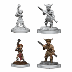 D&D Nolzur's Marvelous Unpainted Minis: Halfling Barbarians