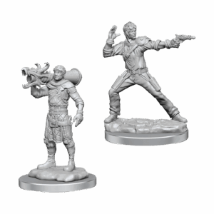 D&D Nolzur's Marvelous Unpainted Minis: Human Artificer & Human Apprentice