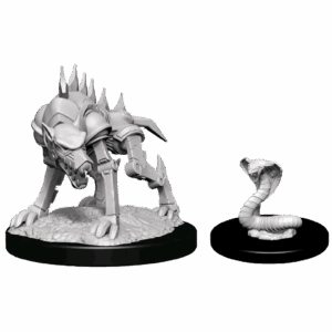 D&D Nolzur's Marvelous Unpainted Minis: Iron Cobra & Iron Defender