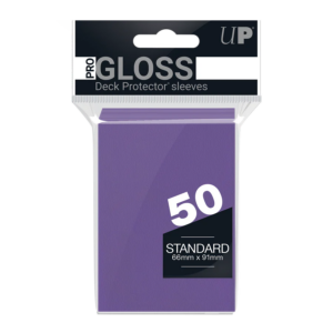 Ultra Pro: Standard Sleeves Gloss - Purple 50ct