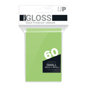 Ultra pro: Gloss (60ct) Lime Green Small