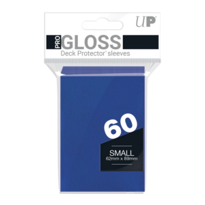 Ultra pro: Gloss (60ct) Solid Blue Small