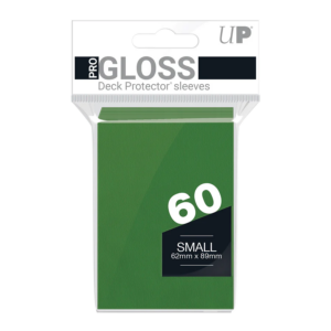 Ultra pro: Gloss (60ct) Solid Green Small