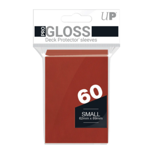 Ultra pro: Gloss (60ct) Solid Red Small