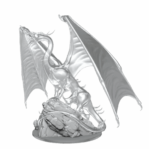 D&D Nolzur's Marvelous Unpainted Minis: Young Emerald Dragon